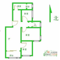 风雅园3室1厅2卫127㎡户型图