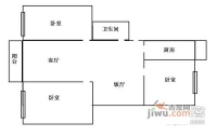 定慧东里2室1厅1卫111㎡户型图