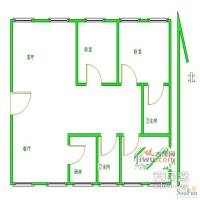 万象新天家园3室1厅1卫152㎡户型图