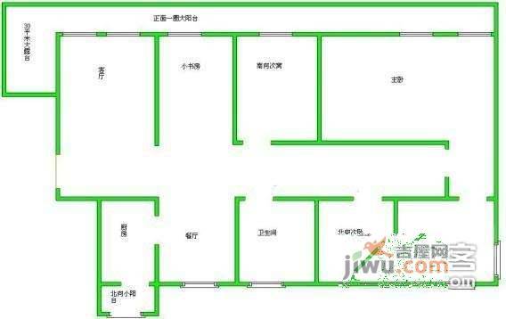 万象新天家园4室2厅2卫298㎡户型图