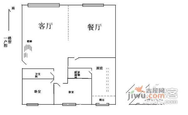 阳光丽景3室1厅2卫138㎡户型图