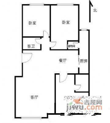 阳光丽景3室2厅2卫151㎡户型图