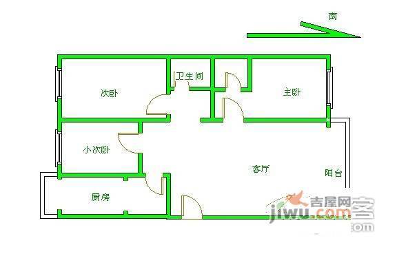 天通中苑3室1厅2卫280㎡户型图