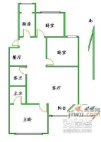 云趣园3室2厅2卫188㎡户型图