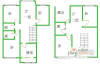 云趣园4室2厅2卫258㎡户型图