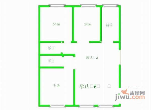 凤凰城二期3室2厅2卫254㎡户型图