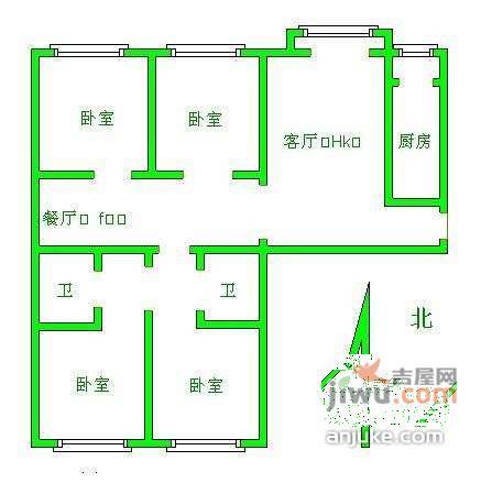 远洋山水4室2厅2卫355㎡户型图