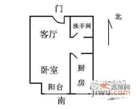 紫金长安1室1厅1卫188㎡户型图