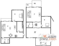 宝盛里3室2厅2卫205㎡户型图