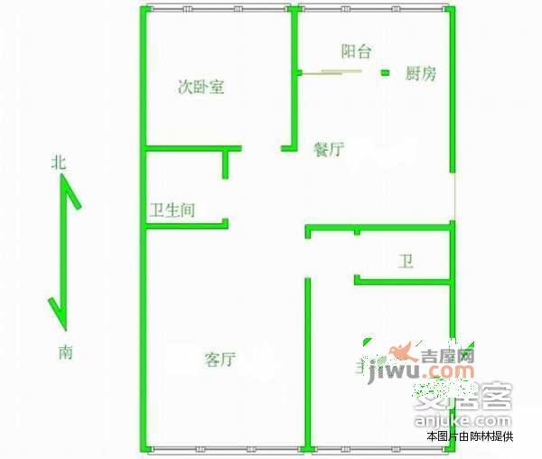 UHN国际村3室1厅2卫168㎡户型图