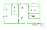 望京新城5室1厅2卫户型图