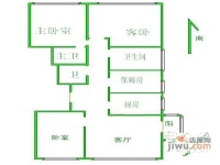 金宸国际公寓4室2厅3卫300㎡户型图