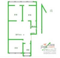 新明嘉园3室1厅2卫116㎡户型图