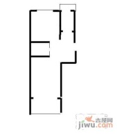 水恋晶城1室1厅1卫74㎡户型图