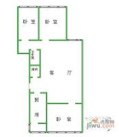 龙鼎园4室2厅2卫户型图