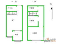 巴克摩界2室2厅2卫户型图