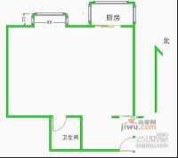 巴克摩界2室2厅1卫82㎡户型图