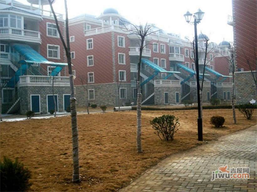 绿荫别墅实景图图片