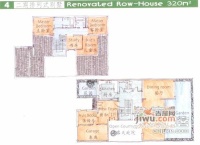 丽京花园4室3厅2卫230㎡户型图