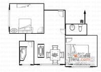 翠竹新村2室1厅1卫98㎡户型图