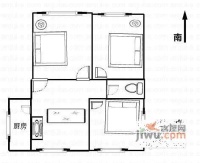 翠竹新村3室2厅1卫户型图