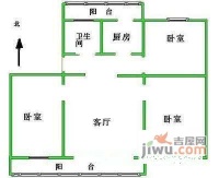 西辛北区3室1厅1卫134㎡户型图