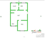 裕龙花园一区1室1厅1卫户型图