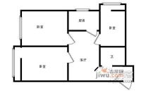 杨庄地铁宿舍3室1厅1卫户型图
