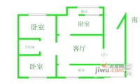 杨庄中区3室1厅1卫118㎡户型图