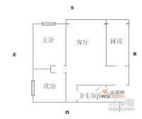 信悦华庭2室2厅1卫户型图