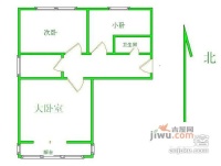 索家坟小区3室1厅1卫91㎡户型图