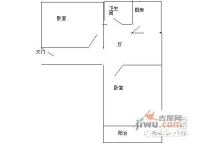 圆明园西路3号院2室1厅1卫132㎡户型图