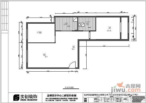 美和园2室1厅1卫户型图