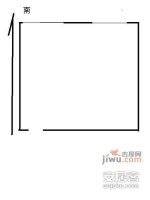 嘉华大厦1室1厅1卫460㎡户型图
