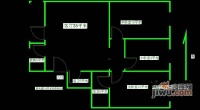 阜光里小区3室2厅2卫130㎡户型图