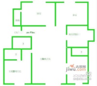 颐安嘉园4室2厅2卫208㎡户型图