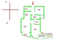 文成杰座2室2厅2卫108㎡户型图