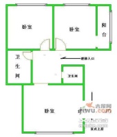 北京科技会展中心3室2厅3卫230㎡户型图