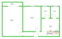 中关村北区2室1厅1卫户型图