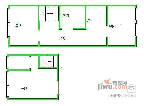 银丰大厦3室2厅1卫132㎡户型图