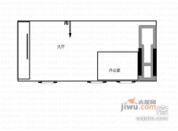 铸成大厦1室1厅1卫211㎡户型图