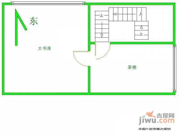 满庭芳园5室3厅3卫221㎡户型图