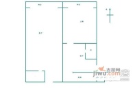 静源居1室1厅1卫92㎡户型图