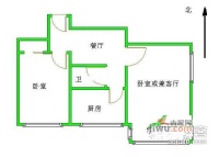 南开西里小区2室1厅1卫70㎡户型图