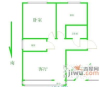 益丰园2室2厅1卫90㎡户型图