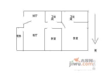 星河城五期2室2厅1卫111㎡户型图