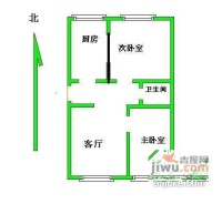 长丰园2室1厅1卫97㎡户型图