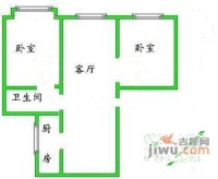 宝丰大厦2室1厅1卫170㎡户型图
