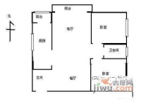 星河城春季星空2室1厅1卫90㎡户型图