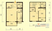 珠江骏景北区2室1厅2卫128㎡户型图